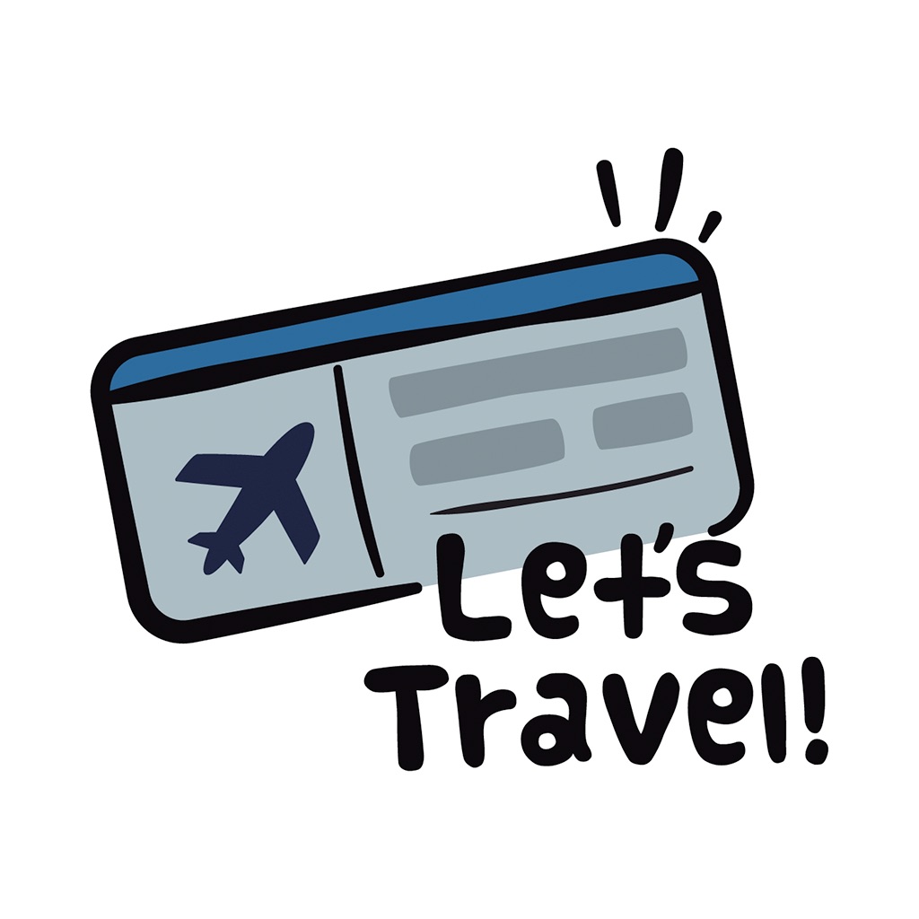 Travel GIF Stickers app icon captured 2026-08-12