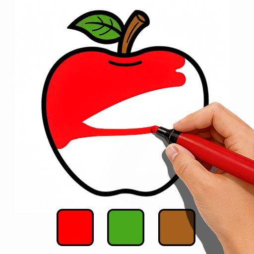 Coloring Page ASMR Drawing Google Play icon captured 2026-08-13