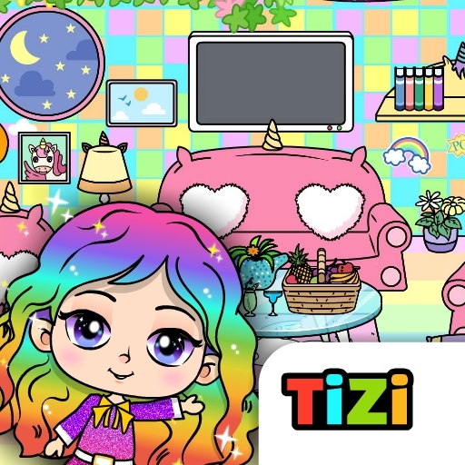 Jogo de decoração de casa Tizi Google Play icon captured 2026-08-16