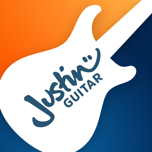 Justin Guitar Lessons & Songs Google Play icon captured 2026-08-13
