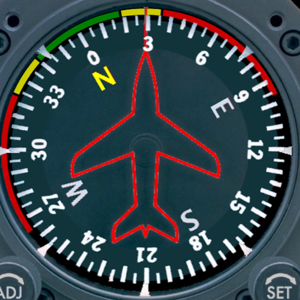 Aircraft Heading app icon