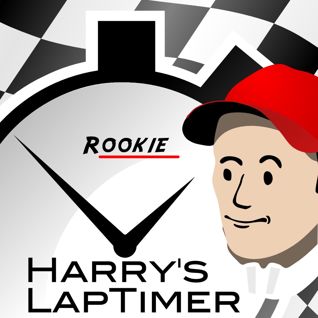 Harry's LapTimer Rookie app icon captured 2026-08-11