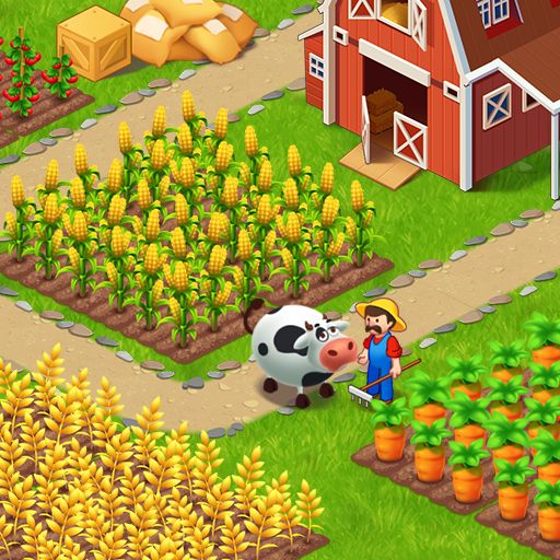 Farm City: Farming & Building Google Play icon captured 2026-08-14