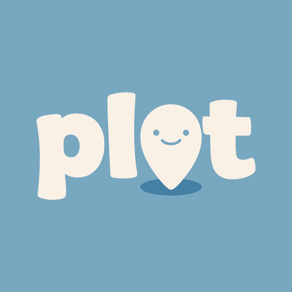 Plotline: Travel Map & Planner app icon captured 2026-08-14