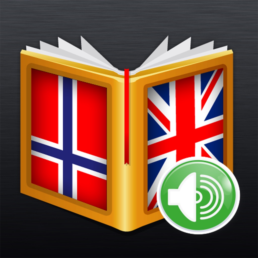 Norwegian<>English Dictionary app icon captured 2026-08-14