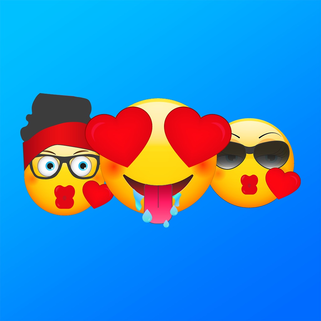 現代の絵文字 テキストメッセージのためのかわいい絵文字 app icon captured 2026-08-17