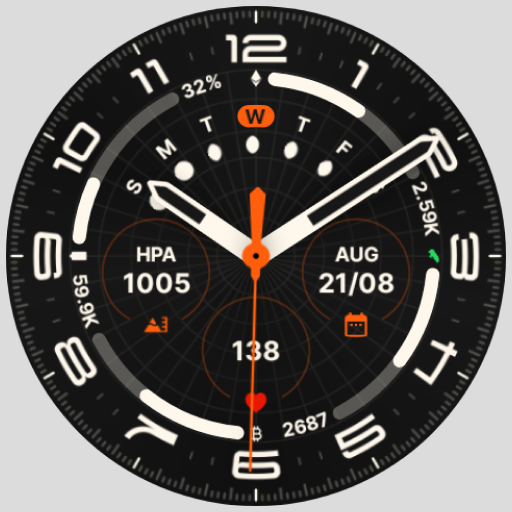Galaxy Ultra Watch Face Google Play icon captured 2026-08-14