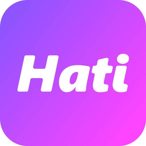 HATI: Chat, Voice Party Google Play icon captured 2026-08-14
