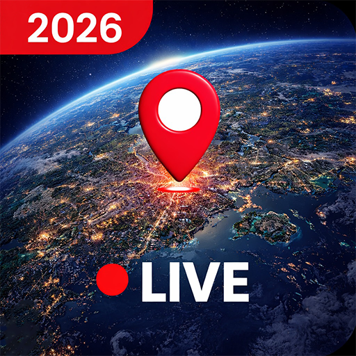 Live Earth Map Satellite View app icon captured 2026-08-18