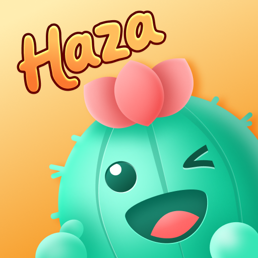 Haza - Group Voice Chat Rooms app icon captured 2026-08-18