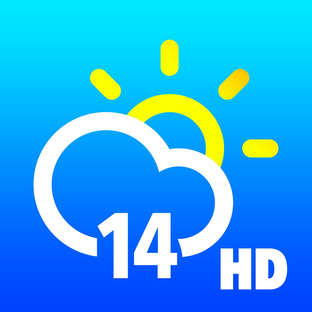 14 Day Weather Forecast Pro app icon