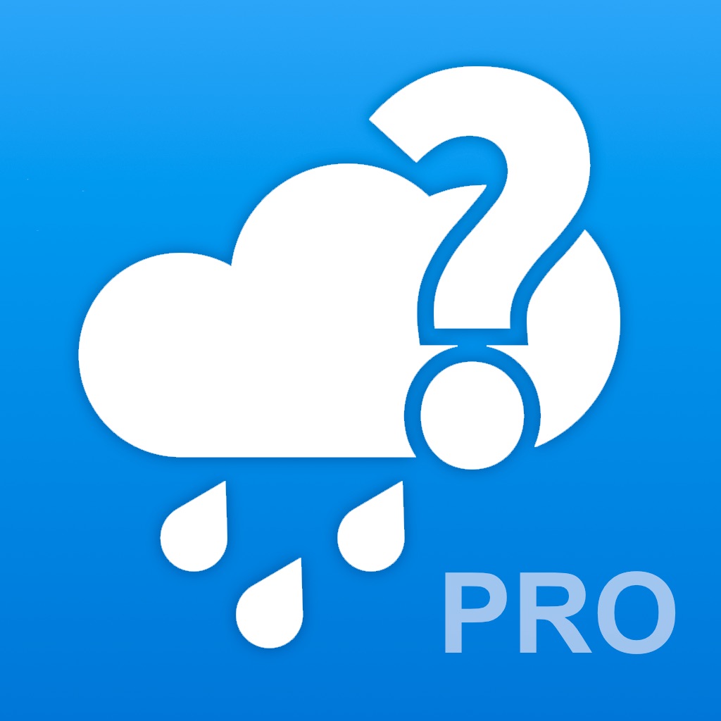 Will it Rain? PRO Notification app icon captured 2026-08-13