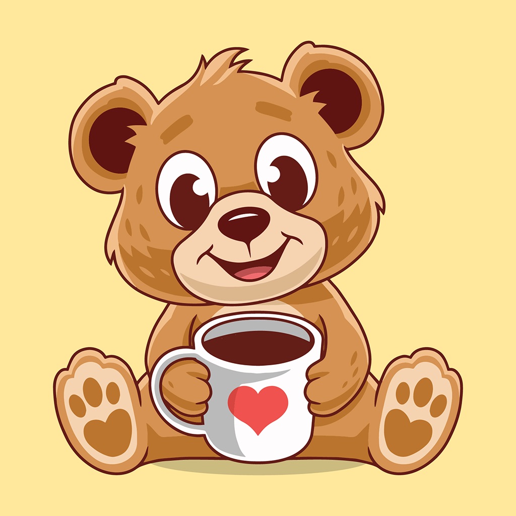 Teddy Bear Love Stickers app icon