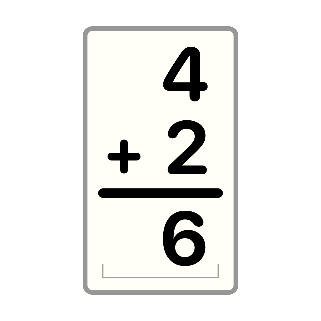 Flash Cards: Math Facts app icon captured 2026-08-12