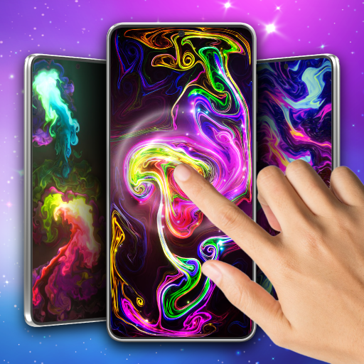 Magic Fluid live wallpaper 4D Google Play icon captured 2026-08-13