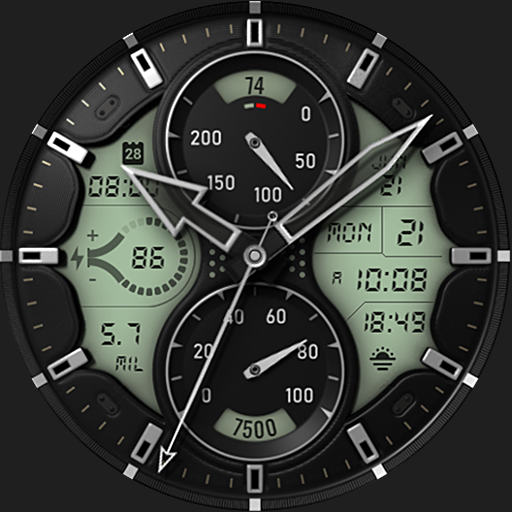 S4U Spider Hybrid watch face Google Play icon captured 2026-08-13