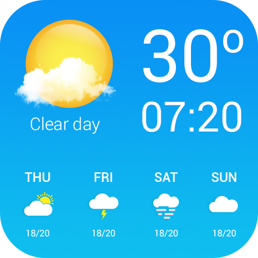 Weather app Google Play icon