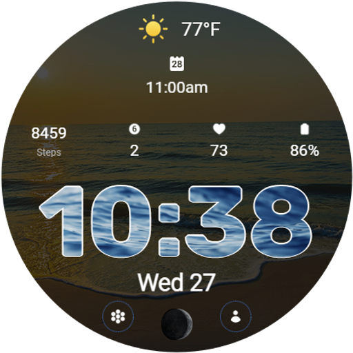Waves Animated Google Play icon captured 2026-08-14