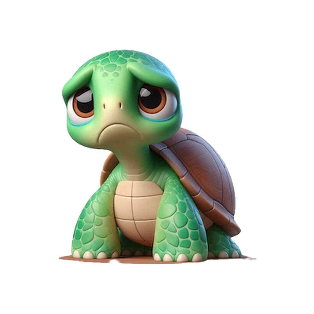 Sad Turtle Stickers app icon captured 2026-08-11