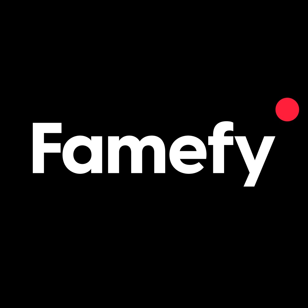 Famefy: AI Live Stream & Fans app icon captured 2026-08-14