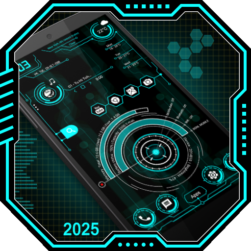 Hi-tech launcher 2025 Google Play icon captured 2026-08-16