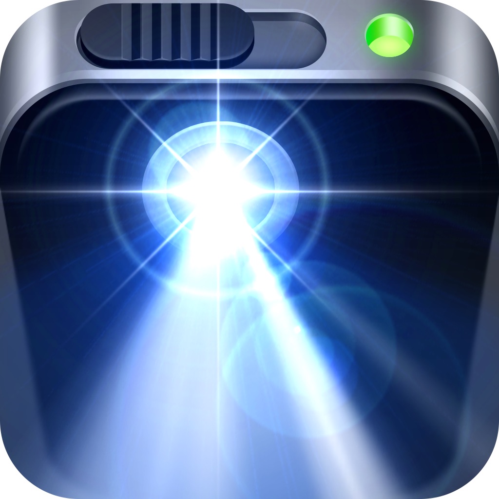 Flashlight Ⓞ app icon captured 2026-08-11