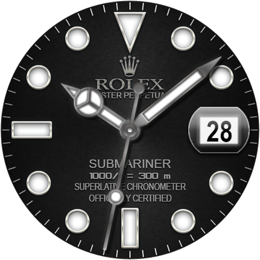 Analog Rolex Royal Watch face Google Play icon captured 2026-08-13