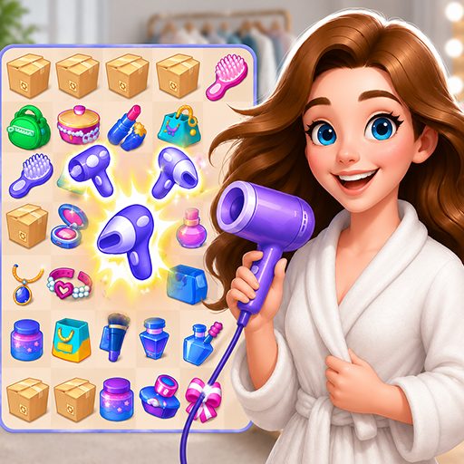 Merge & Makeover: Fashion Game app icon captured 2026-08-18