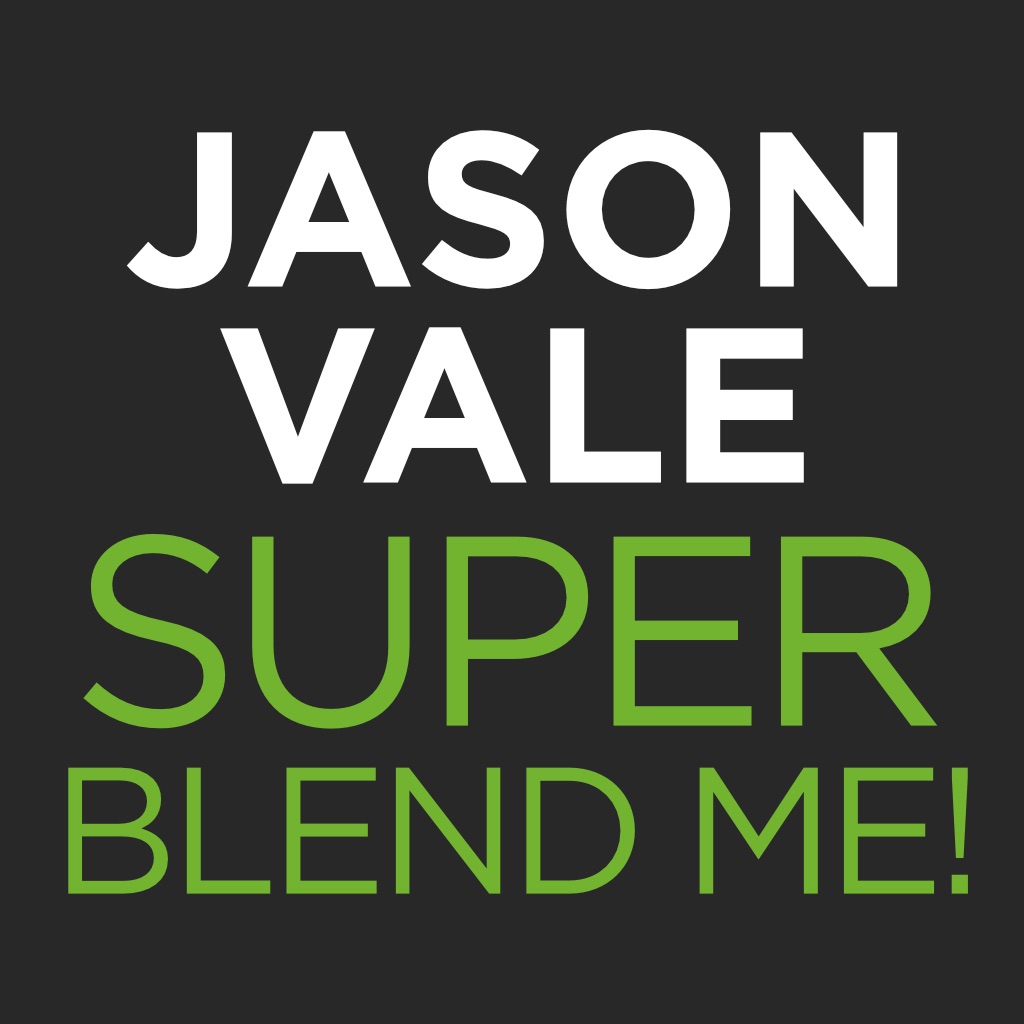 Jason Vale’s Super Blend Me! app icon captured 2026-08-11