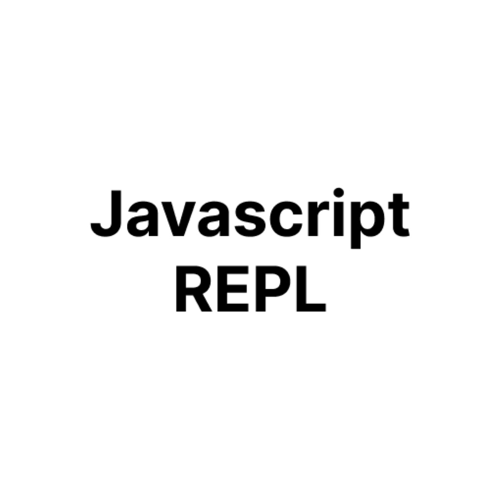 Javascript REPL: Code Runner app icon captured 2026-08-14