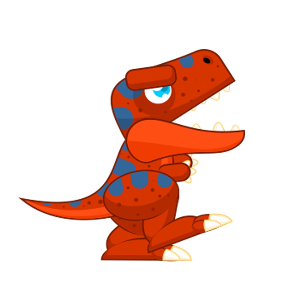 Say it as Dino Stickers app icon captured 2026-08-12