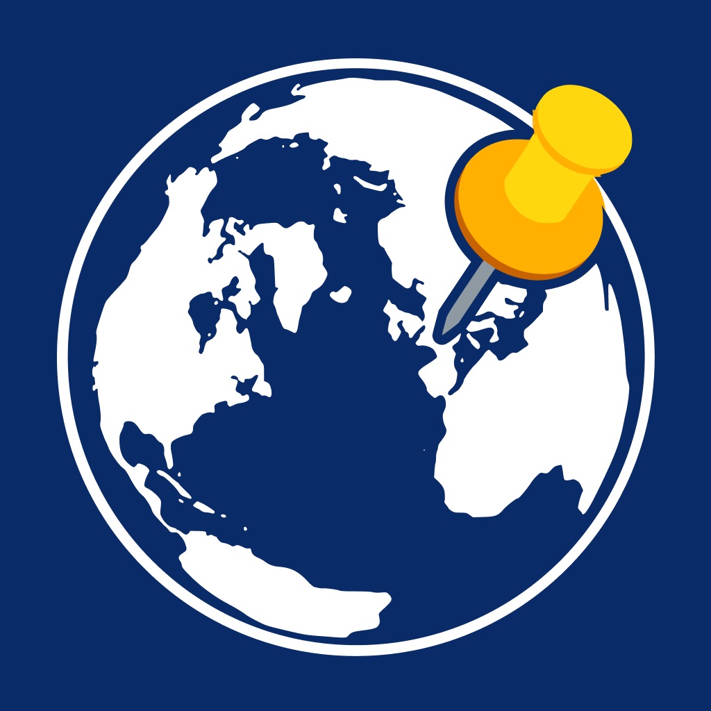 Visited: Travel Tracker & Map app icon captured 2026-08-14