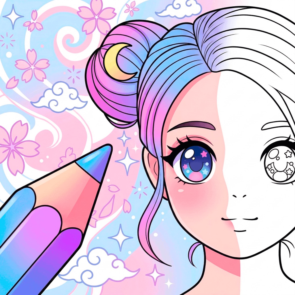 Color Pop: AI Coloring Book app icon