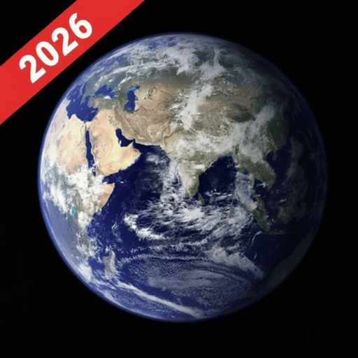 Earth Map 3D Google Play icon captured 2026-08-16