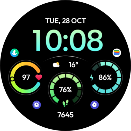TVV Fitness 6 Watch Face Google Play icon captured 2026-08-16