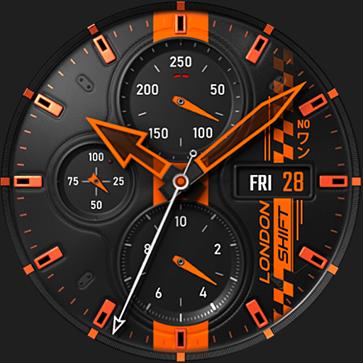 S4U Shift - Analog watch face Google Play icon captured 2026-08-13