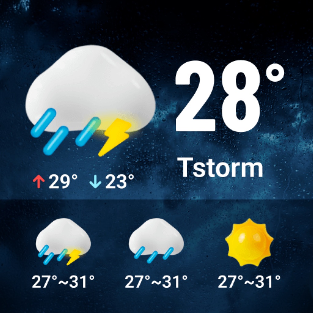 Local Weather Today: Real-Time app icon captured 2026-08-14