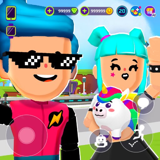PKXD: Diversão, amigos e jogos Google Play icon captured 2026-08-14