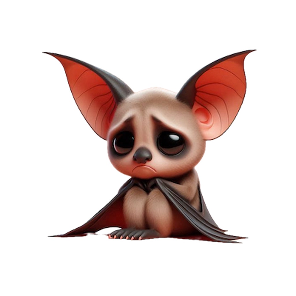 Sad Bat Stickers app icon captured 2026-08-11
