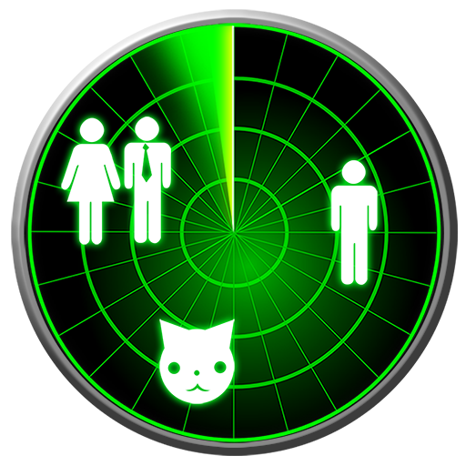 Radar Scanner People Joke app icon captured 2026-08-18
