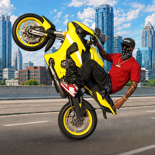 Wheelie Stunt Moto 3D Google Play icon captured 2026-08-13