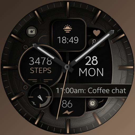Dream 132 bronze watch face Google Play icon captured 2026-08-11