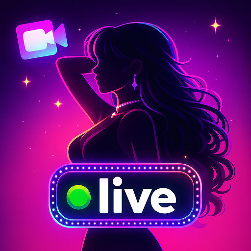 KissHeat - Live video chat Google Play icon captured 2026-08-15