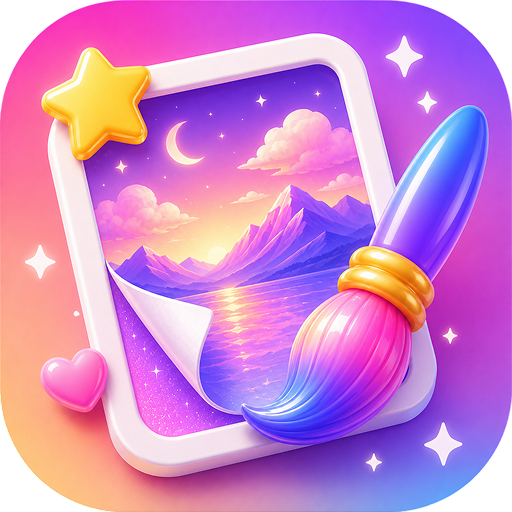 DIY Wallpaper & Collage Maker app icon captured 2026-08-18
