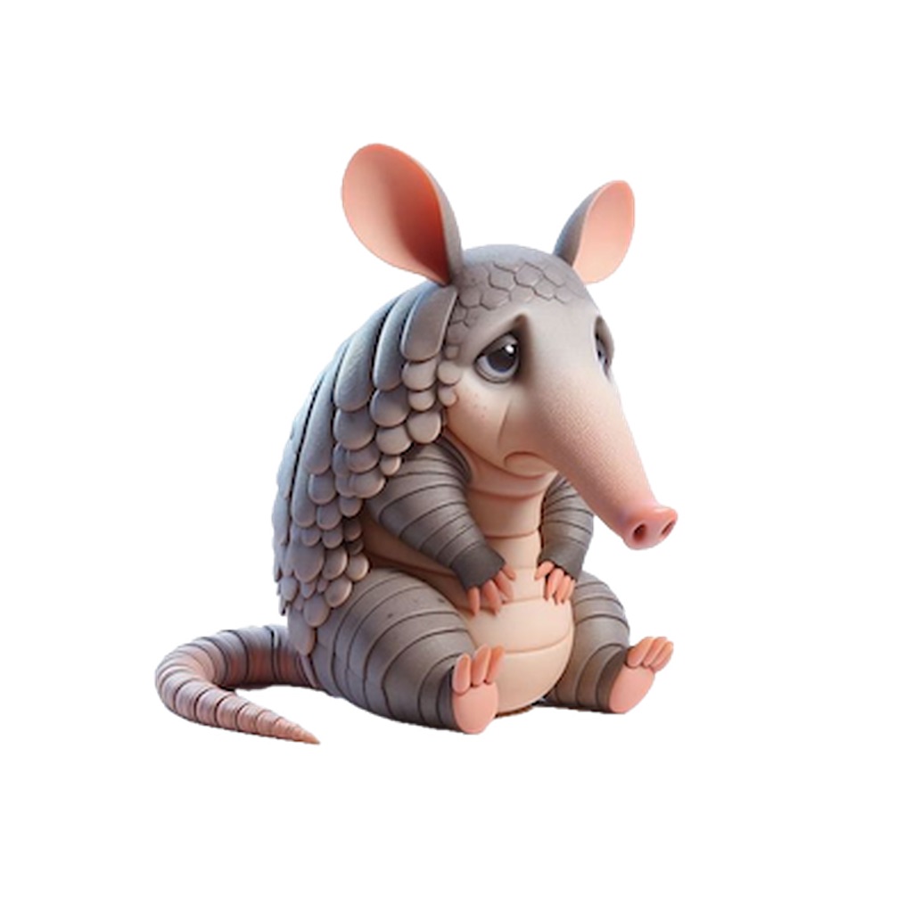 Sad Armadillo Stickers app icon