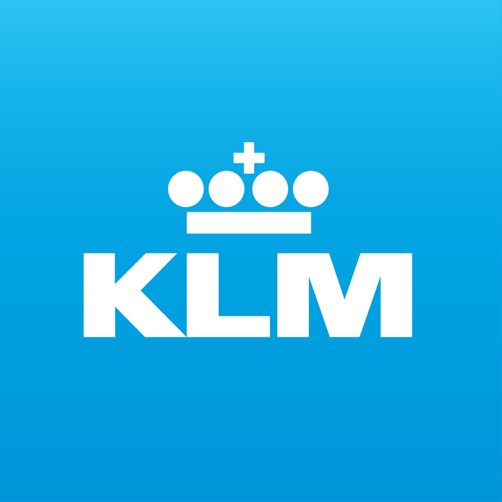 KLM - Book a flight app icon captured 2026-08-12