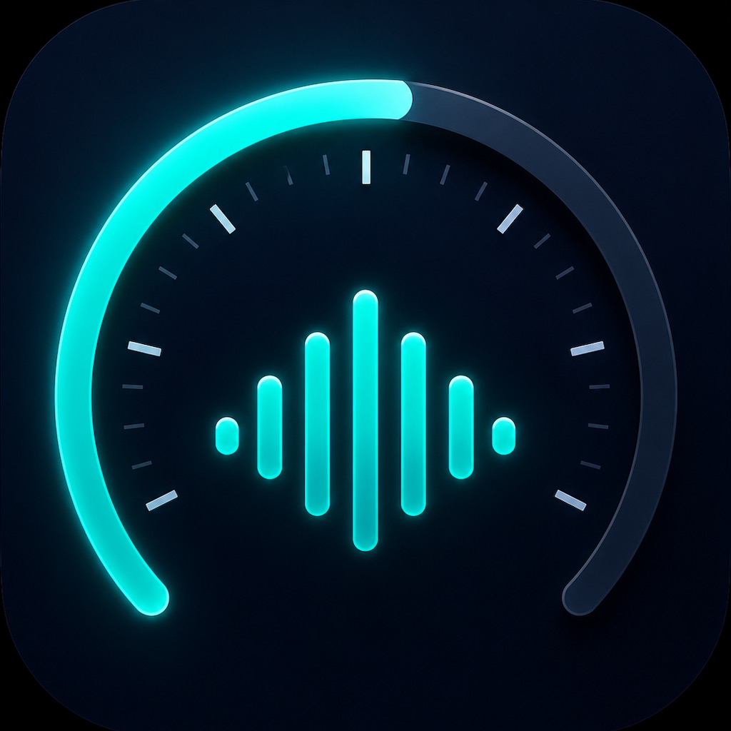 Decibel Meter Plus Pro app icon captured 2026-08-13