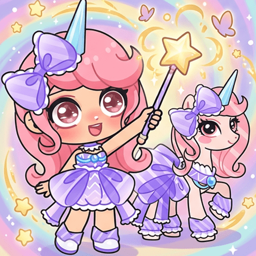Pony World: Dress Up Magic Google Play icon captured 2026-08-14