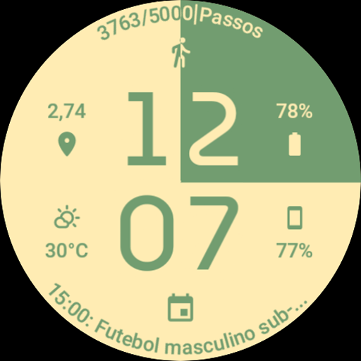 AD Chromatic - Watch Face Google Play icon captured 2026-08-13