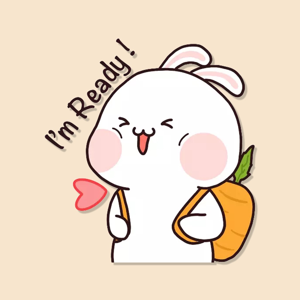 Happy Bunny Stickers app icon captured 2026-08-11